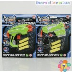 Пистолет с присосками JL 3827 A  2 вида, на листе